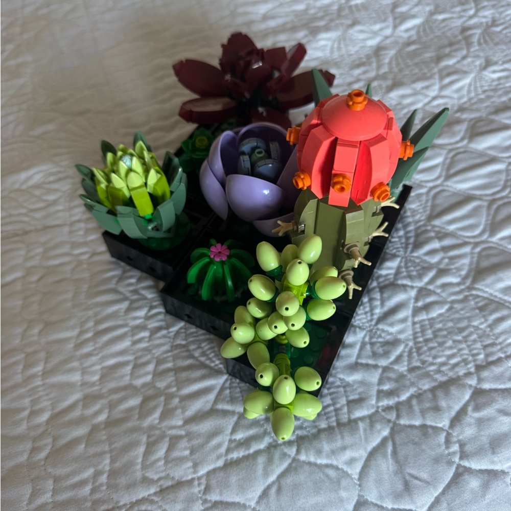 LEGO Icons Succulents Plants and
Flowers Set